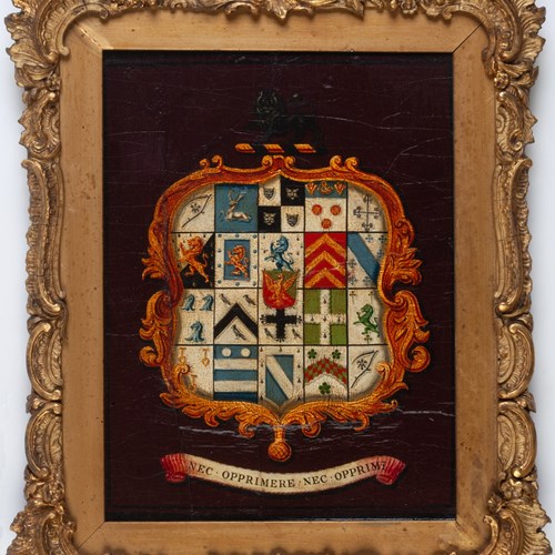 Armorial Achievement Of The Sneyd Family