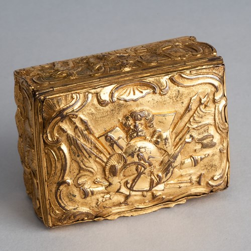Snuff Box Celebrating The End Of The Seven Years' War 