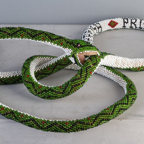 Turkish Pow Beadwork Snake