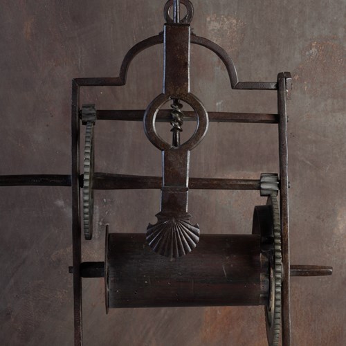 Eighteenth Century French Iron Spit Jack