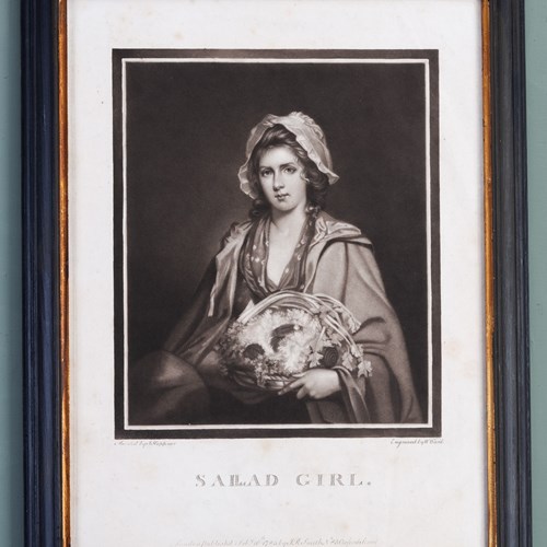 Sallad Girl By William Ward After Hoppner 