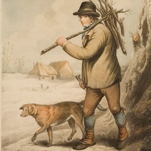 Morland's Woodman Engraved By Thomas Williamson
