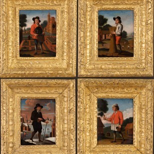 The Four Seasons After Tenniers Circa 1700