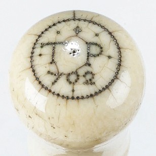 A Gentleman's Piqué-Work Cane