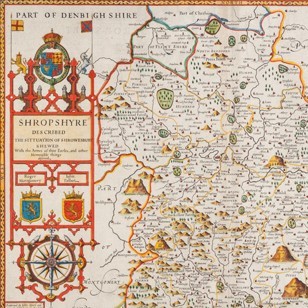 Shropshyre Described The Sittuation Of Shrowesbury