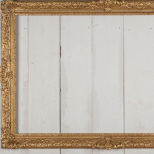 English Carved & Gilded Frame