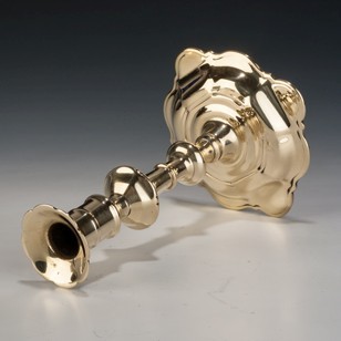Scallop Base Candlestick