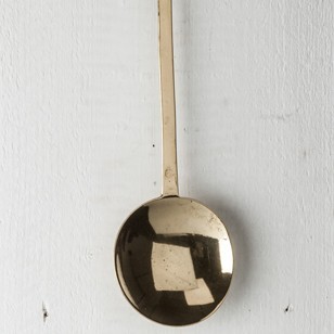  Shallow Brass Ladle 