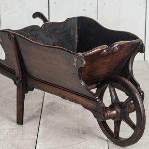 Childs Wheelbarrow With An Interesting History