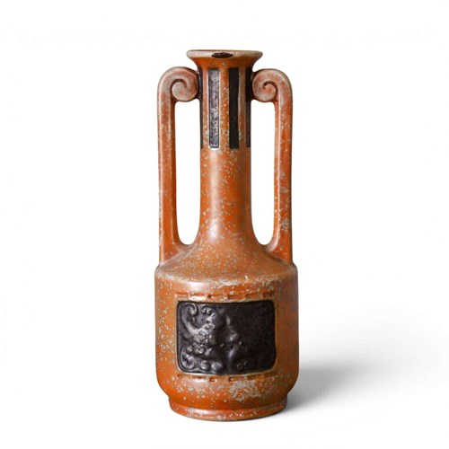 Ditmar Urbach “Alienware” Vase — Czech Art Deco Ceramic, Circa 1930S