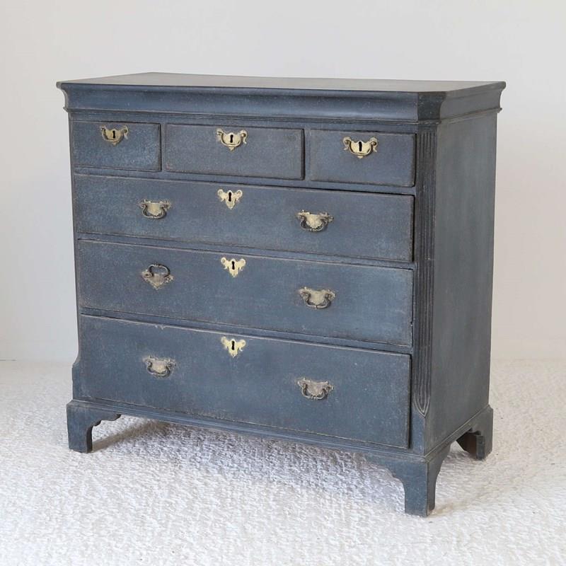 18Th C. Georgian Chest Of Drawers Marine Blue/Green Speckle Paint-white-s-antiques-img-5910-main-638377999827680865.jpeg