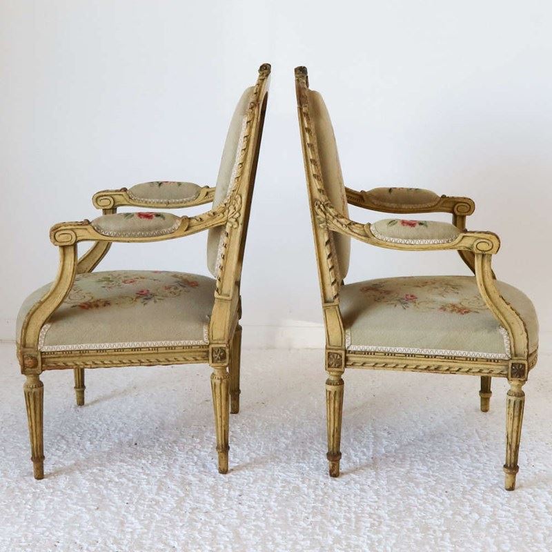 1900 French Louis XVI Style Painted Chairs Petite Point Upholstery-white-s-antiques-img-6052-main-638380327325607482.jpeg