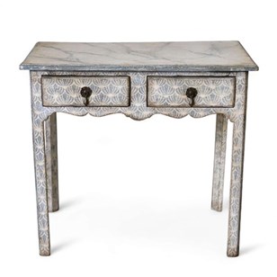 Antique English Georgian 2 Drawer L...