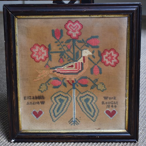 Victorian Wool Work Sampler