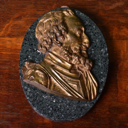 Bronze Relief Of Henry IV Of France