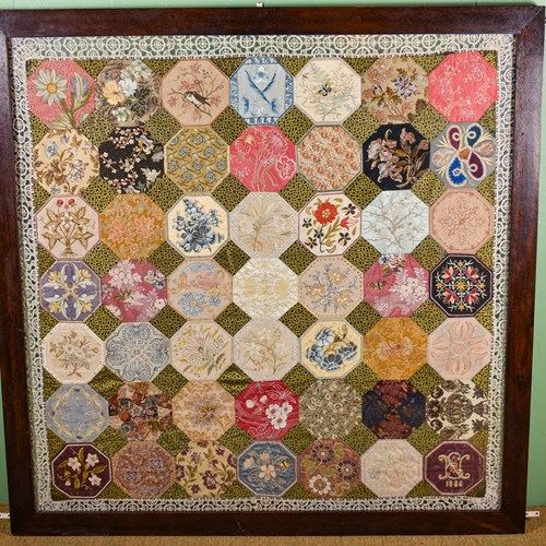 Large Silk Patchwork For Hammerfield House