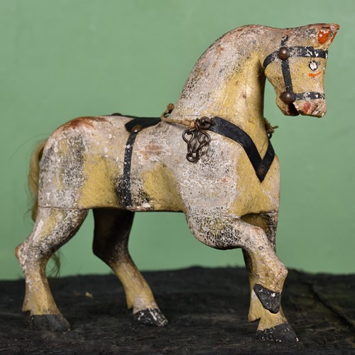 Folk Art Horse Toy 
