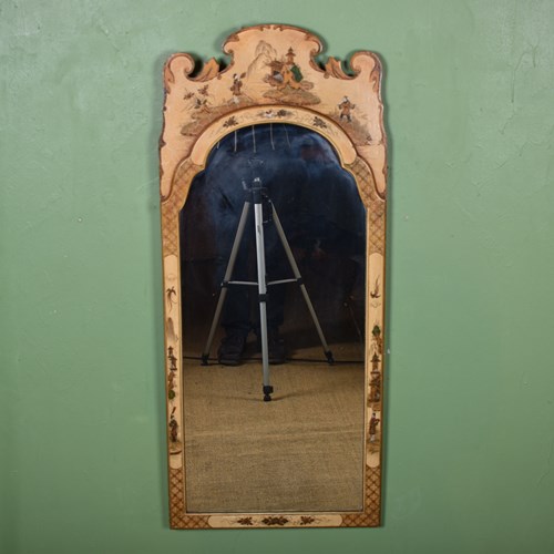 Cream Chinoiserie Mirror 