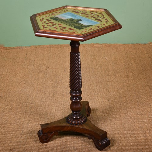 William IV Mahogany Side Table 