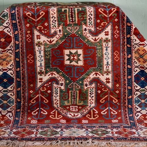 Turkish Sewan Kazak Design Rug 