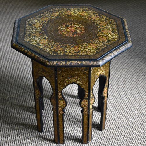 Kashmiri Painted Table 