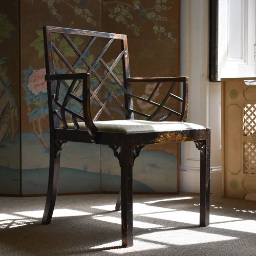 Chinoiserie 'Cockpen' Armchair 