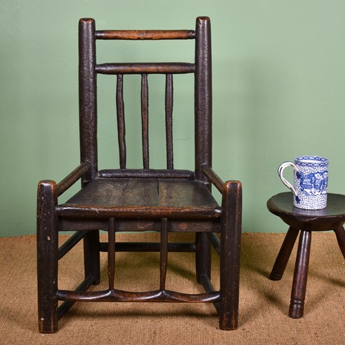 Primitive Turners Chair