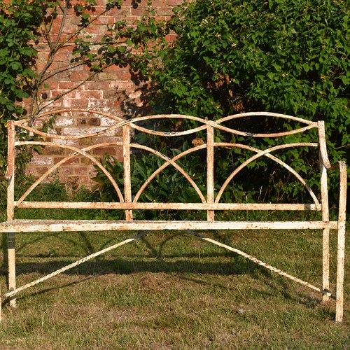 Regency Strapwork Garden Bench