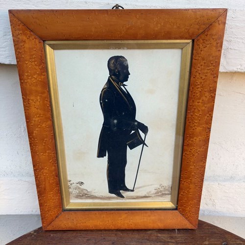 Silhouette Of A Gentleman