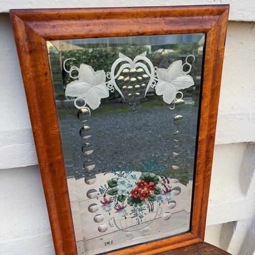 Painted Gypsy Mirror