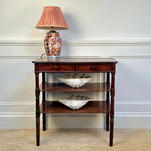 Regency Mahogany Etagere