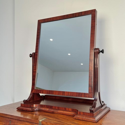 George IV Gillows Mahogany Dressing Table Mirror