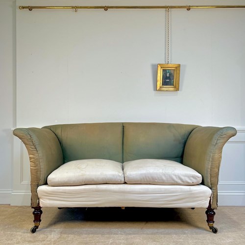 Wonderful 19Th C Grantley Shaped Sofa