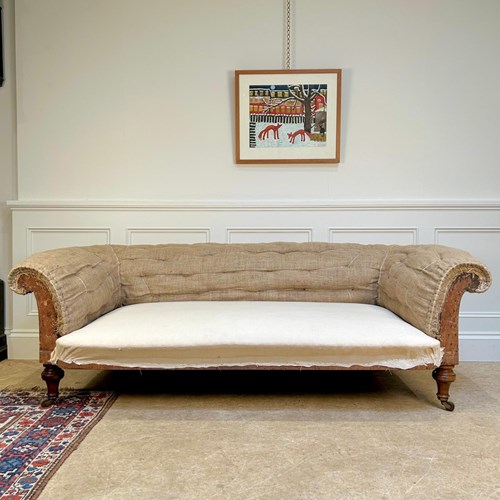 19Th C Walnut Holland & Sons Sofa