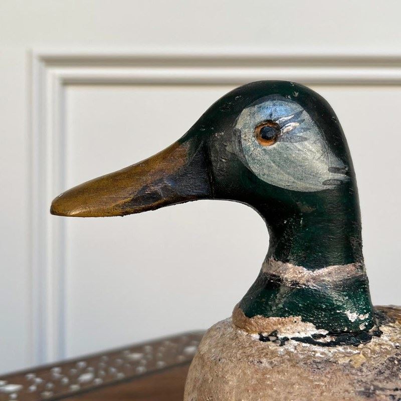  Early 20Th Century Decoy Duck-william-james-antiques-mallard-decoy-3-main-638331303753762134.jpg