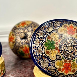 A Collection Of Kashmiri Pots