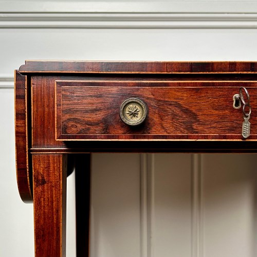 Small Regency Rosewood Side Table