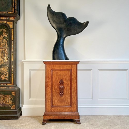 Fine Quality Satinwood Pedestal Cabinet