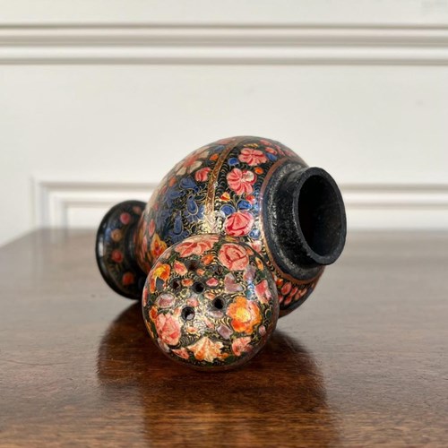 Small 19Th C Kashmiri Scent Pot