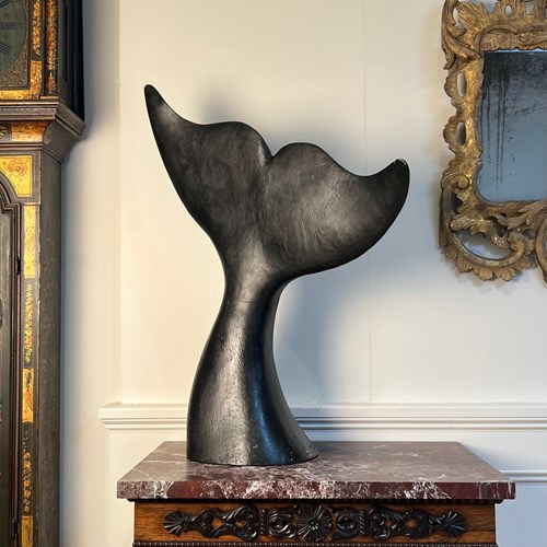Large Wooden Whales Tail - Guy Taplin
