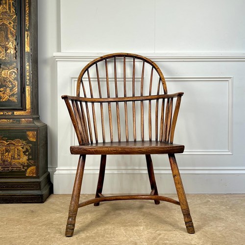 Early 19Th C Ash Windsor Chair