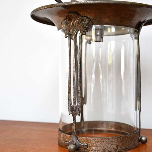 Late 19Th Century - Art Nouveau Lantern