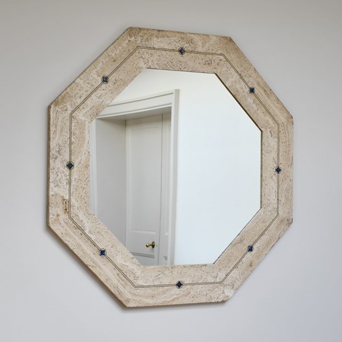 Mid 20Th Century - Octagonal Mirror