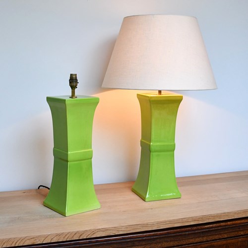 A Pair Of David Hicks Design - Table Lamps