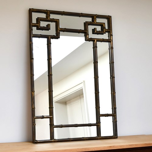 Mid 20Th Century - Greek Key Mirror