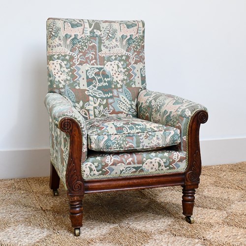 19Th Century - William IV Library Armchair