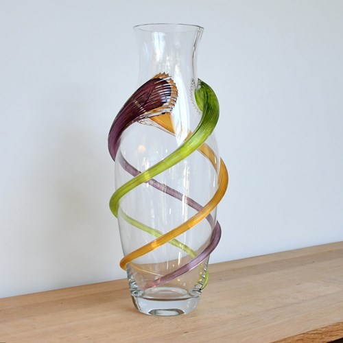 Art Glass Vase By Ivan Stefanik