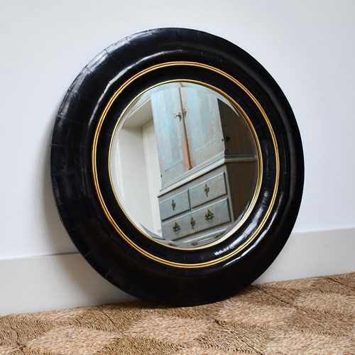 Late 20Th Century - Ebonised Mirror
