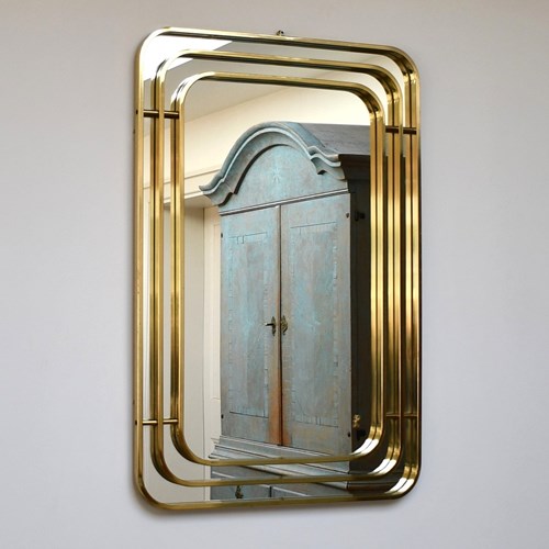 Decorative Italian Mirror By Romeo Rega