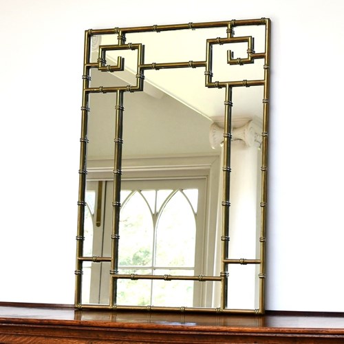 Mid 20Th Century - Greek Key Mirror